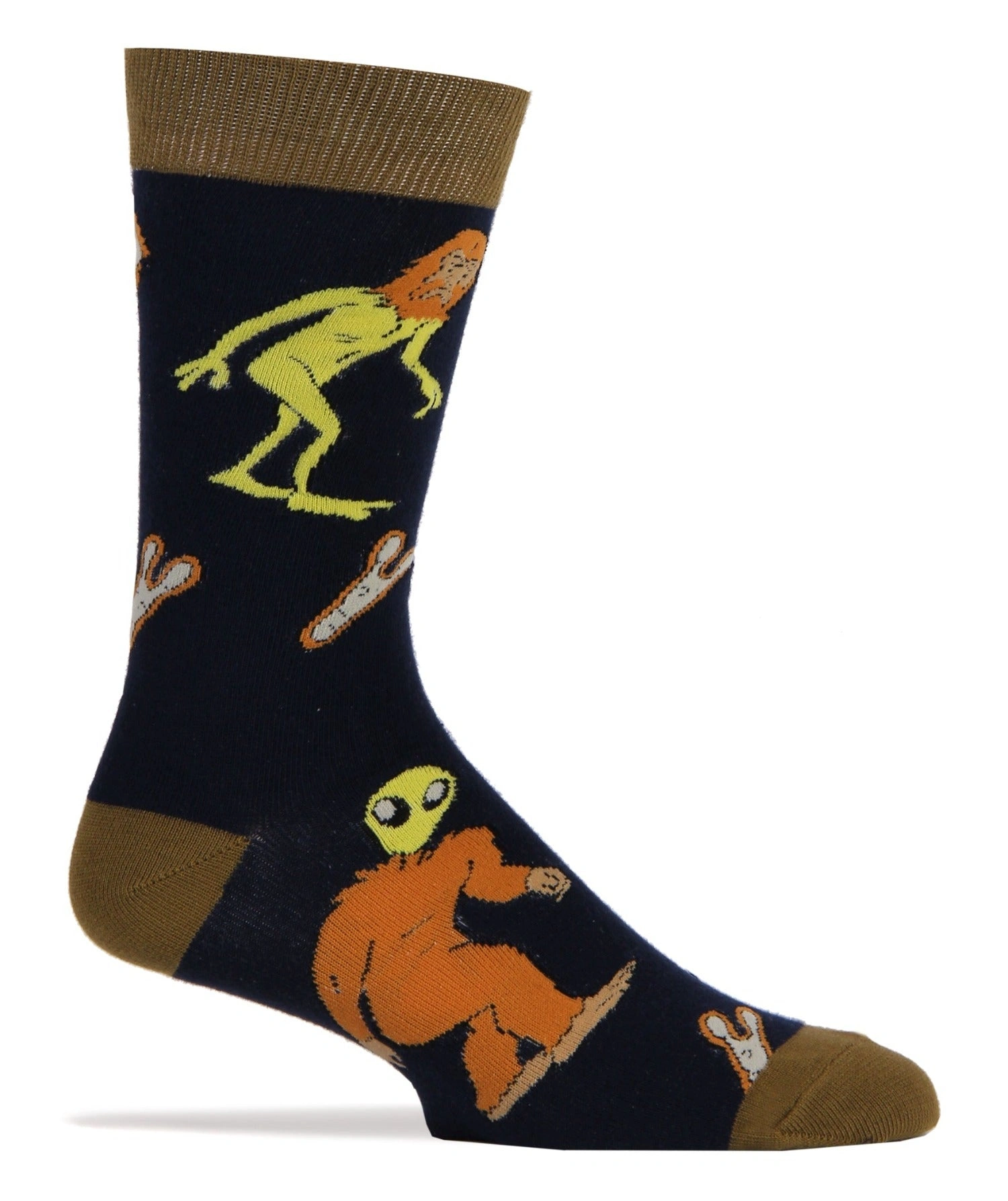 Cosmic Comfort: Alien Foot Socks - Out of This World Style!
